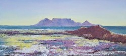 Wild Flowers - Cape Town | 2025 | Oil on Canvas | 32 x 60 cm